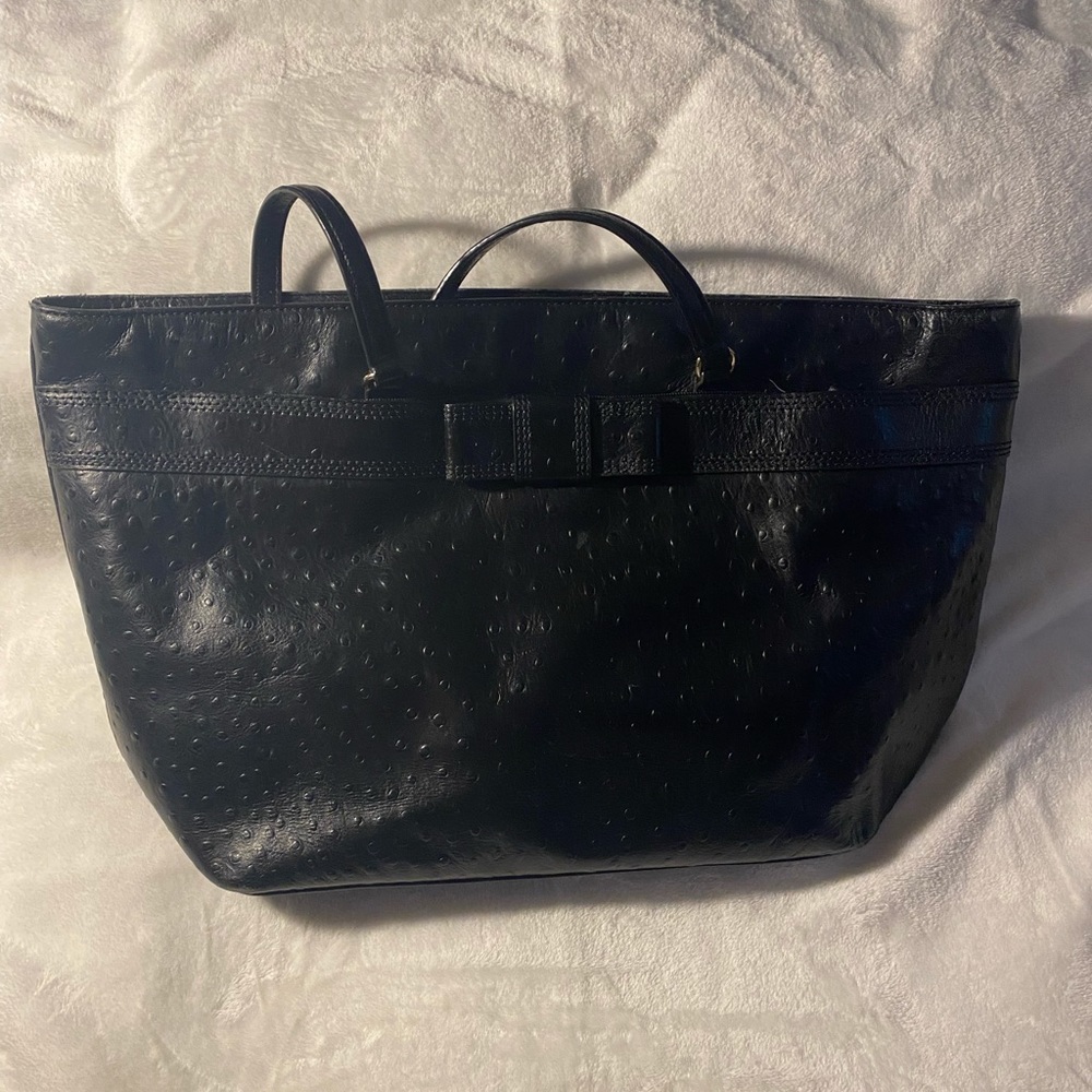Kate Spade - Black Pebbled Leather Tote